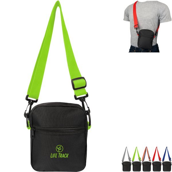 Spectrum Polyester Sling Bag - CLOSEOUT!