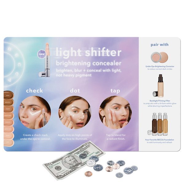 Vynex® Barely There™ Ultra Thin Counter Mat, 11" x 17" x .02"