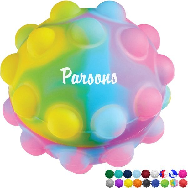 Push Pop Stress Bubble Ball