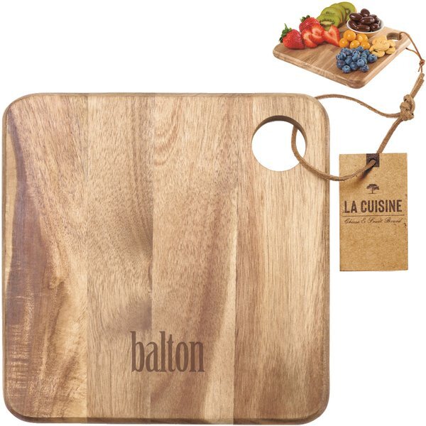 La Cuisine Acacia Wood Cheese & Fruit Board