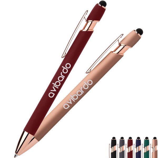 Ellipse Softy Rose Gold Gel Pen w/Stylus