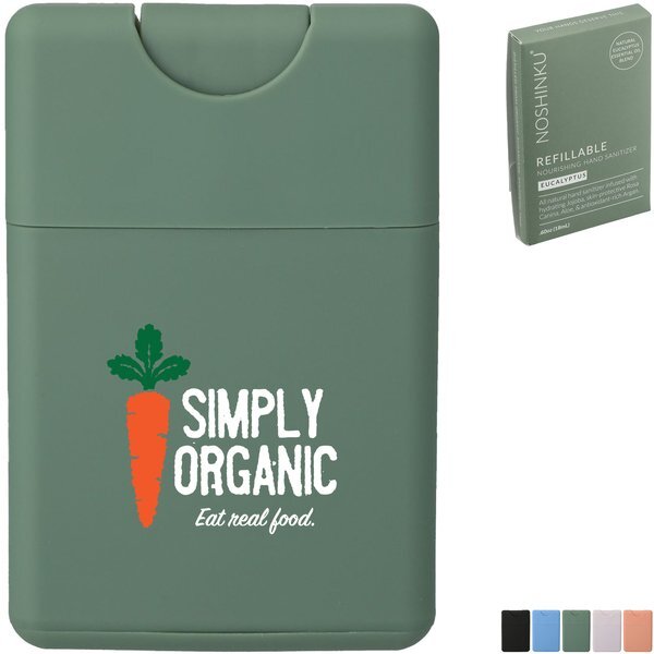 Noshinku® Refillable Scented Pocket Hand Sanitizer, .6oz.