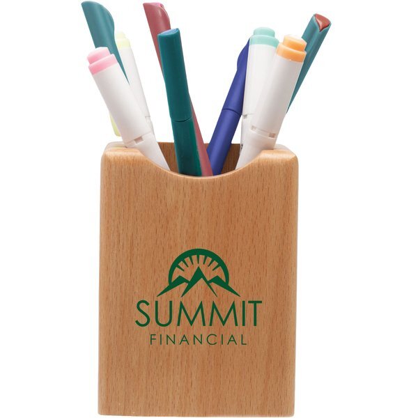 Wood Pencil Cup