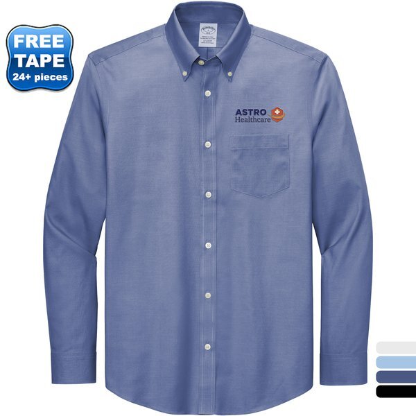 Brooks Brothers® Wrinkle-Free Cotton/Spandex Stretch Pinpoint Men's Shirt