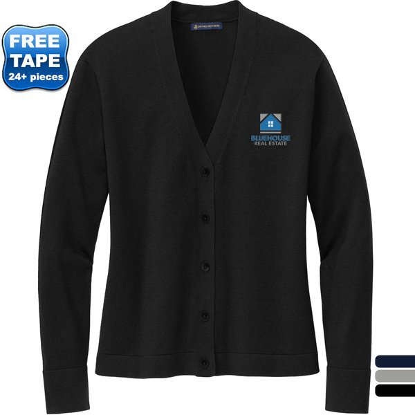 Brooks Brothers® Cotton & Nylon Stretch Cardigan Ladies' Sweater