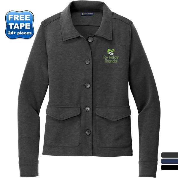 Brooks Brothers® Mid-Layer Stretch Tri-Blend Ladies' Button Jacket