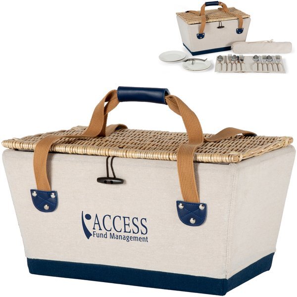 Boardwalk Picnic Basket for Four