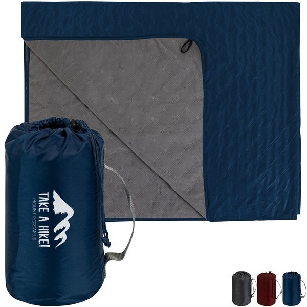 All Purpose Machine Washable Polyester Stadium Blanket, 70" x 58"