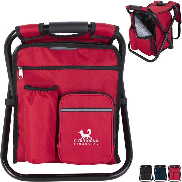 Take-n-Go Polyester Backpack Cooler Chair