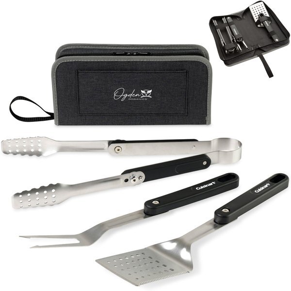 Cuisinart Outdoors® 4-Piece Folding Grill Tool Set