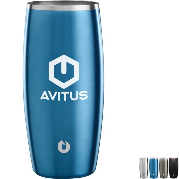 Snowfox® Vacuum Insulated Double Wall Beer Tumbler, 18oz.