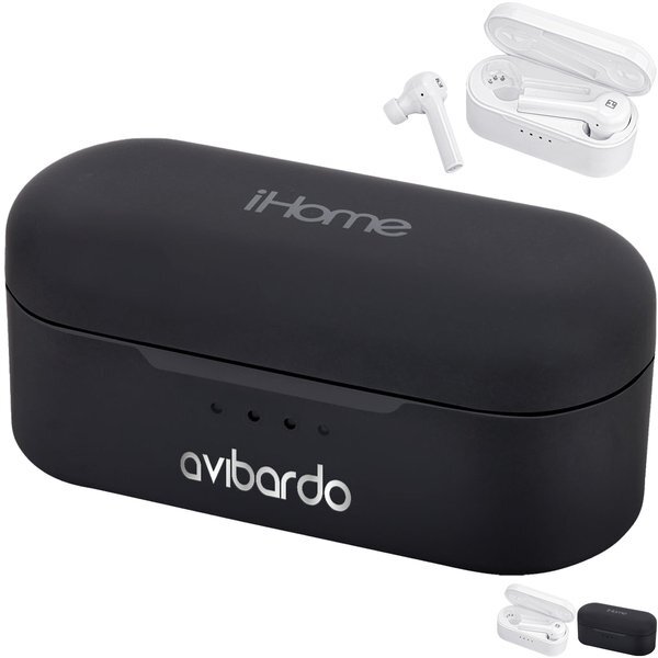iHome® XT-49 True Wireless Earbuds & Charger Case