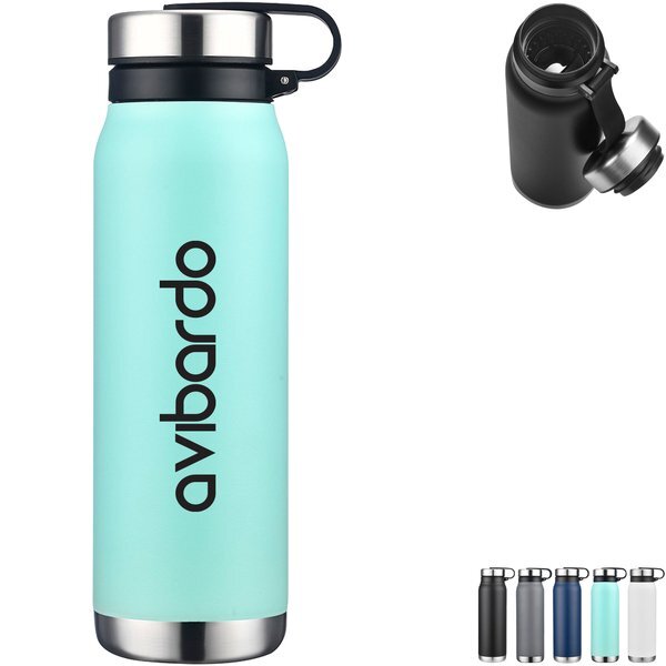 Turin Vacuum Insulated Bottle w/ Twist Cap, 20oz.