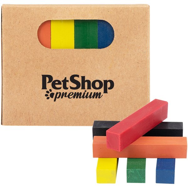 Rectangular Crayon 6-Piece Set