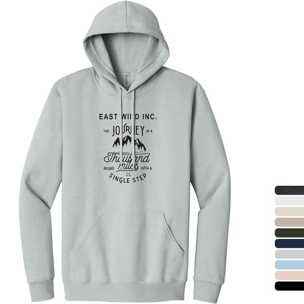 Jerzees® Eco™ Premium Blend Ring Spun Cotton/Recycled Poly Fleece Pullover Hooded Unisex Sweatshirt