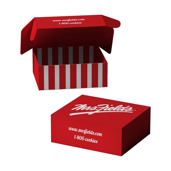 Full Bleed E-Flute Tuck Box, 10" X 7.375" X 3.25"