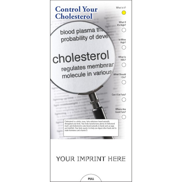Control Your Cholesterol Slide Chart