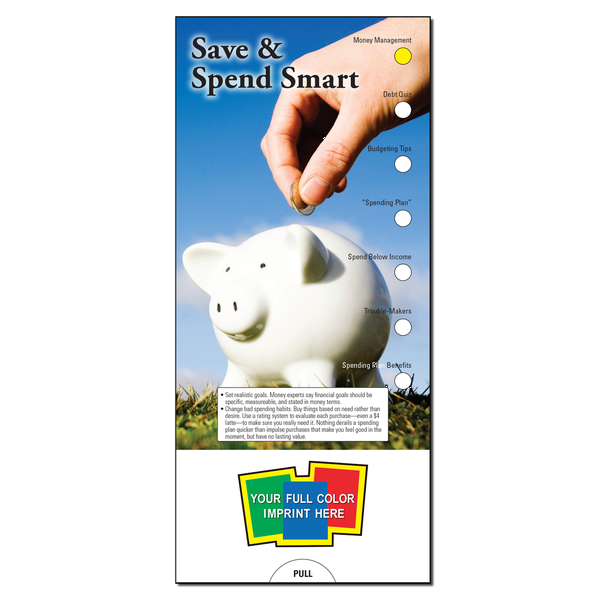 Save & Spend Smart Slide Chart