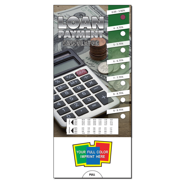 Loan Payment Calculator Slide Chart