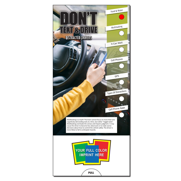 Don't Text and Drive Slide Chart