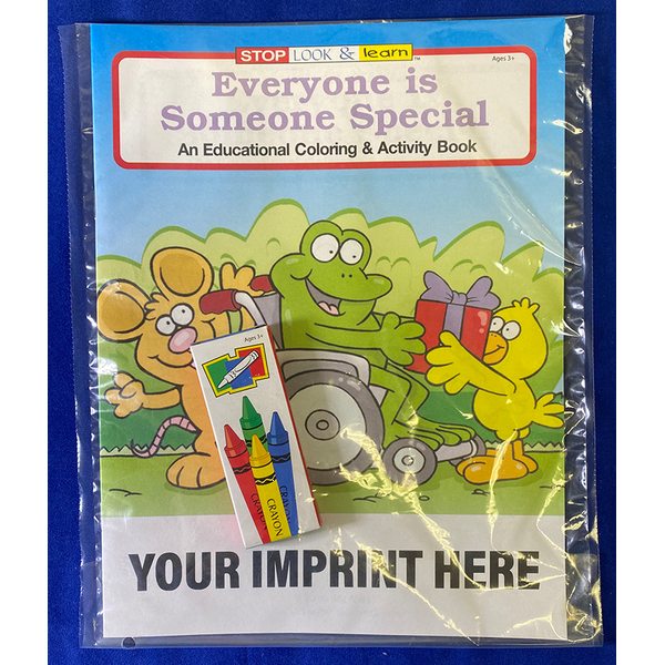 Everyone Is Someone Special Coloring Book Fun Pack