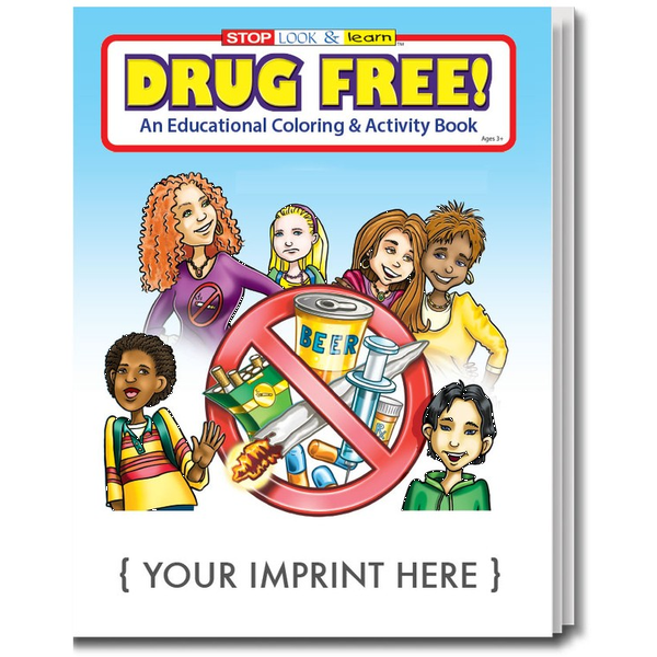Drug Free Coloring & Activity Book Fun Pack