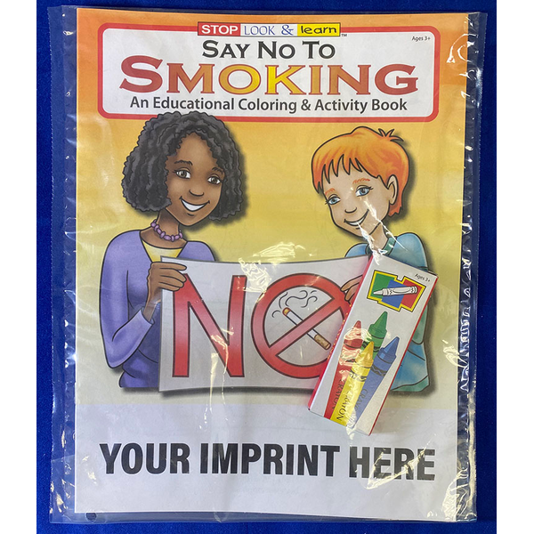 Say No to Smoking Coloring Book Fun Pack