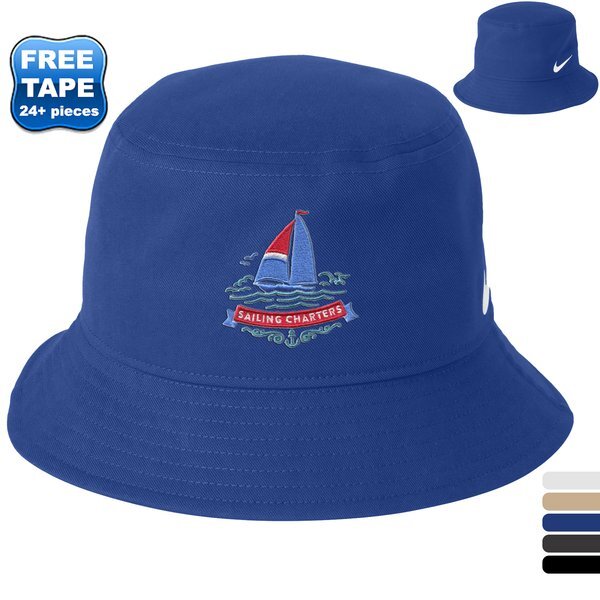 Nike® Swoosh Cotton Bucket Hat
