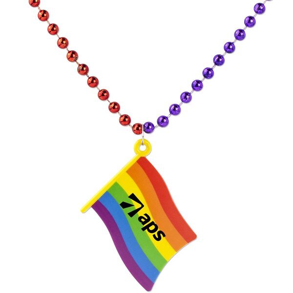 Pride Flag Medallion Beads