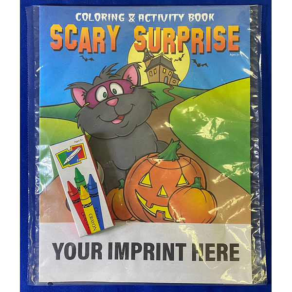Scary Surprise Coloring Book Fun Pack