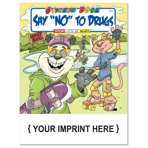 Say "No" To Drugs Sticker Book