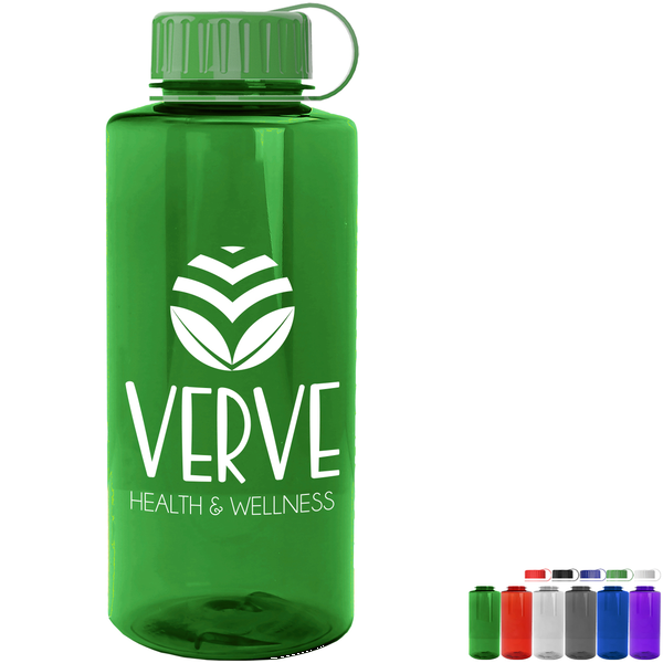 Mountain Tritan™ Sports Bottle, 36oz. - Tethered Lid
