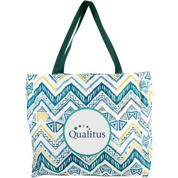 Large Full Side Heavy Duty Polyester Gusset Tote