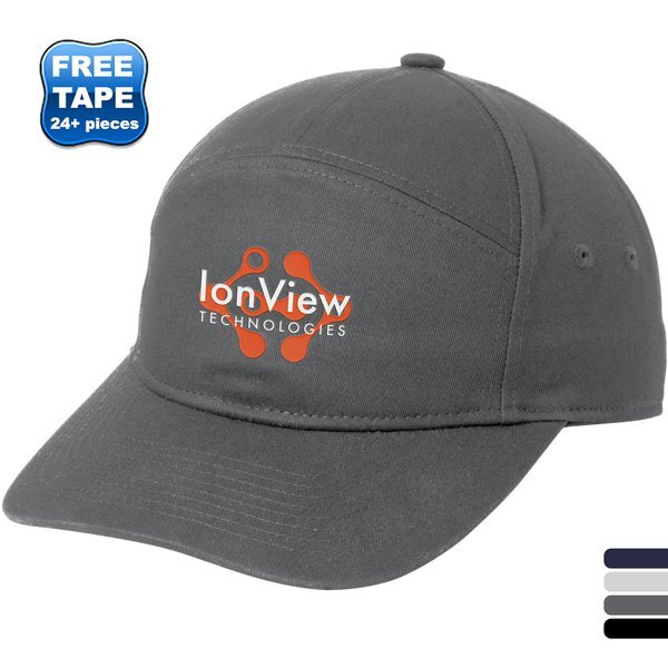 Port Authority® 7-Panel Cotton Twill Structured Cap