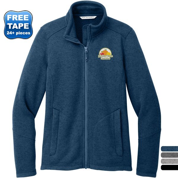 Port Authority® Arc Sweater Fleece Ladies' Jacket