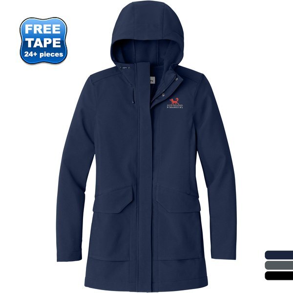 Port Authority® Collective Poly/Spandex Outer Soft Shell Ladies' Parka