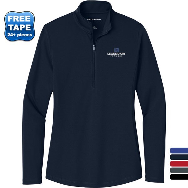 Port Authority® Dry Zone® UV Micro-Mesh Polyester Ladies' 1/4 Zip