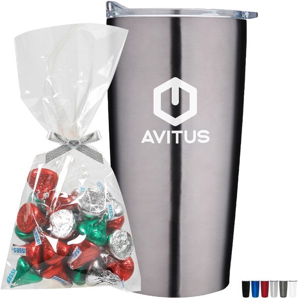 Hershey's® Holiday Kisses Mug Stuffer & Straight Tumbler Gift Set