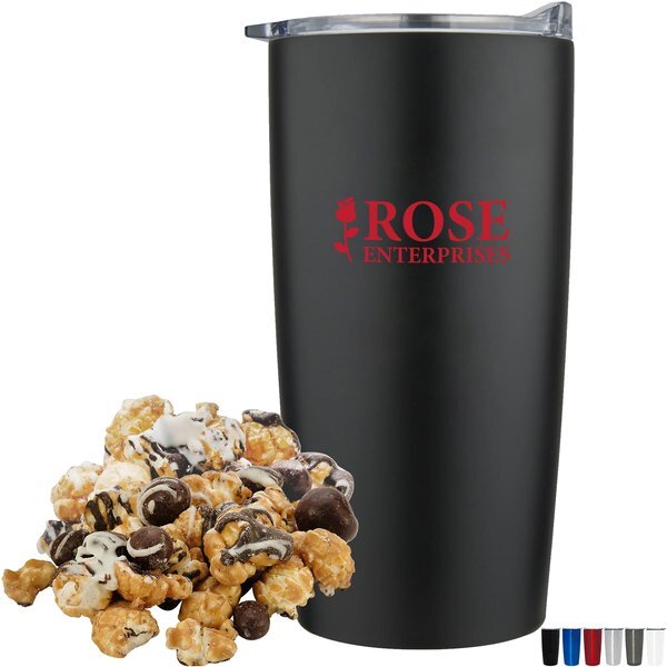 Caramel Latte Popcorn & Straight Tumbler Gift Set