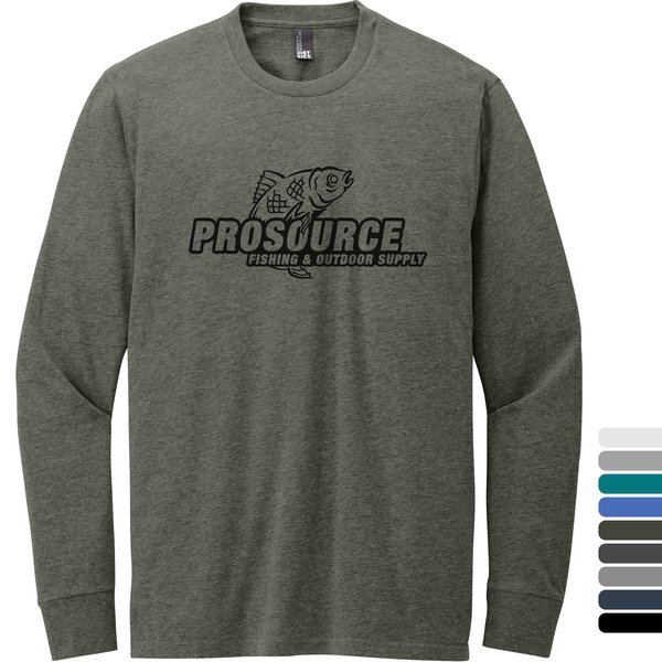 District® Perfect Blend® CVC Long Sleeve Men's Tee