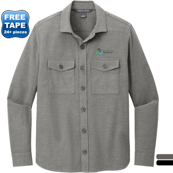 MERCER+METTLE™ Long Sleeve Twill Men's Overshirt