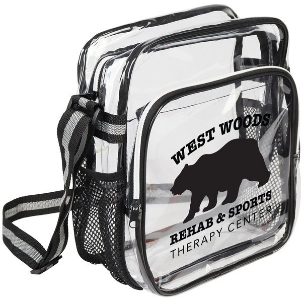 Diamond Clear TPU Messenger Bag