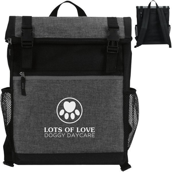 Classic Polycanvas Flap Backpack