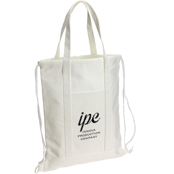 Sloop rPET Canvas Drawstring Backpack