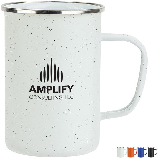 Cauldron Enamel-Lined Iron Mug, 22oz.