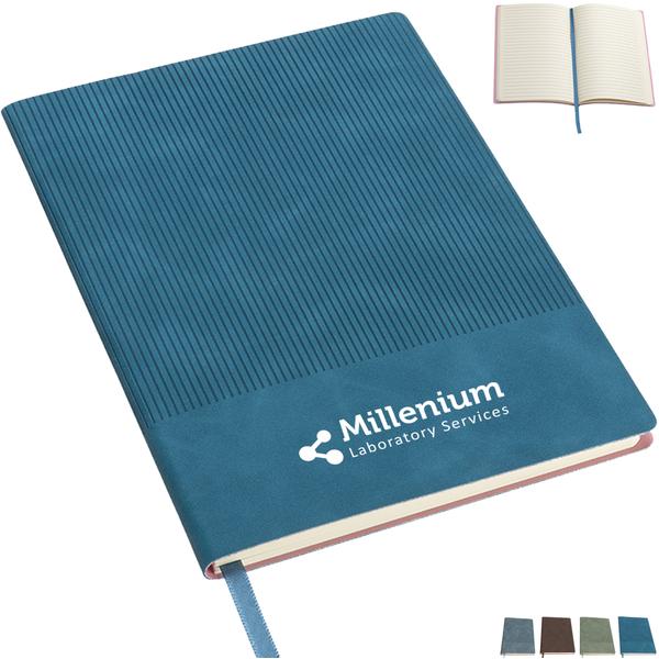Clique Ribbed Journal, 8-1/4" x 5-7/8"