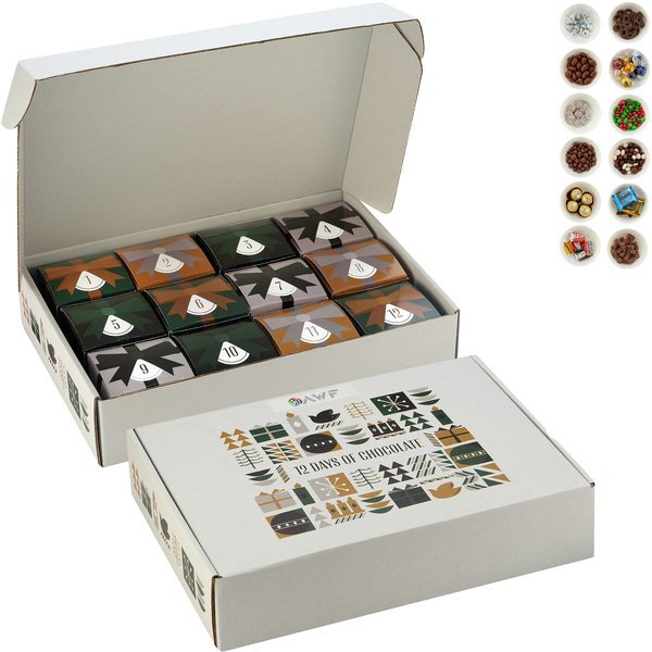Holiday Chocolate Box, 12 Days