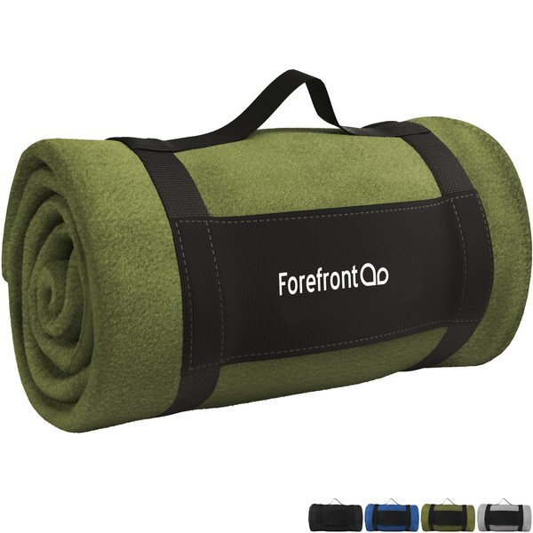 Dakota Polyester Fleece Blanket, 59" x 47"
