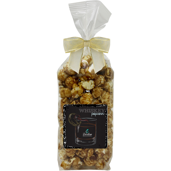 Whiskey Caramel Boozy Popcorn Gift Bags