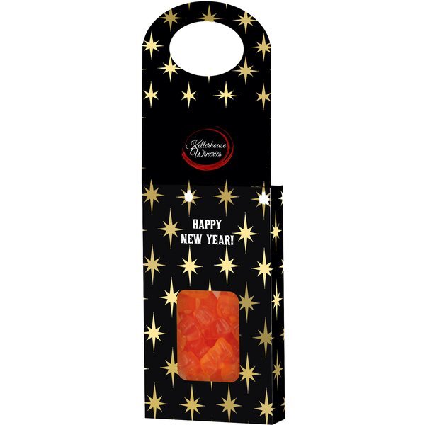 Champagne Gummy Bears in Bottle Hanger